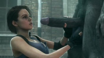 การ์ตูนโป้ซอมบี้ Resident Evil Village อลิซซ่าผู้ฆ่าซอมบี้ Hentai xxx รวมภาพเสียวหีเธอถูกผีชีวะควยใหญ่น่าขยะแขยงเย็ดสด